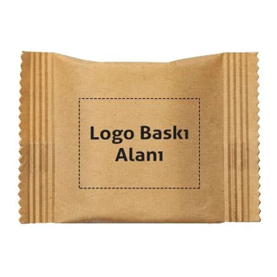 Baskılı Kraft Flowpack Otel Sabunu 15 Gr