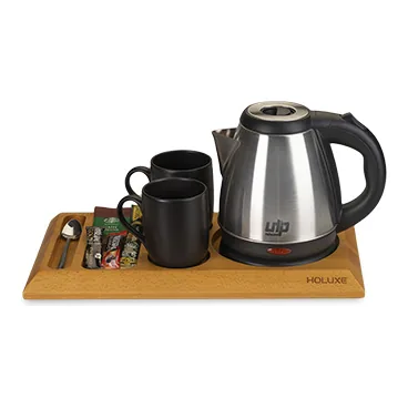 Ceviz Karşılama Tepsisi ve 1.2 Litre Kettle