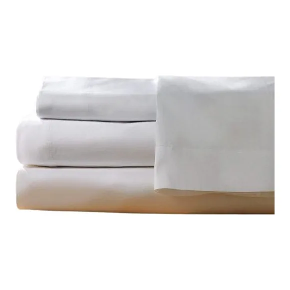 Çift Kişilik 83 Tel Pamuk Saten Otel Çarşafı 280×280 cm