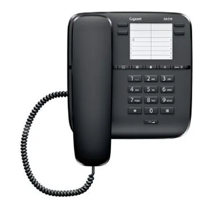 Gigaset DA310 Otel Tipi Telefon Siyah