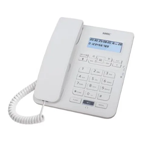 Karel TM145 Otel Oda Telefonu Beyaz
