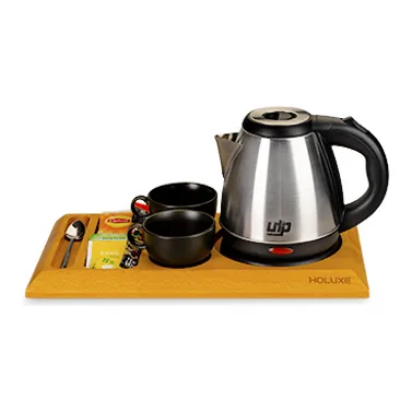 Natural Karşılama Tepsisi ve 1.2 Litre Kettle
