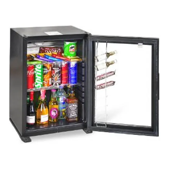 Siyah Exclusive Camlı Otel Tipi Minibar Buzdolabı OTM40-GEX 40LT